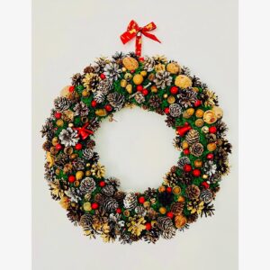 Coronita de Craciun cu licheni stabilizati